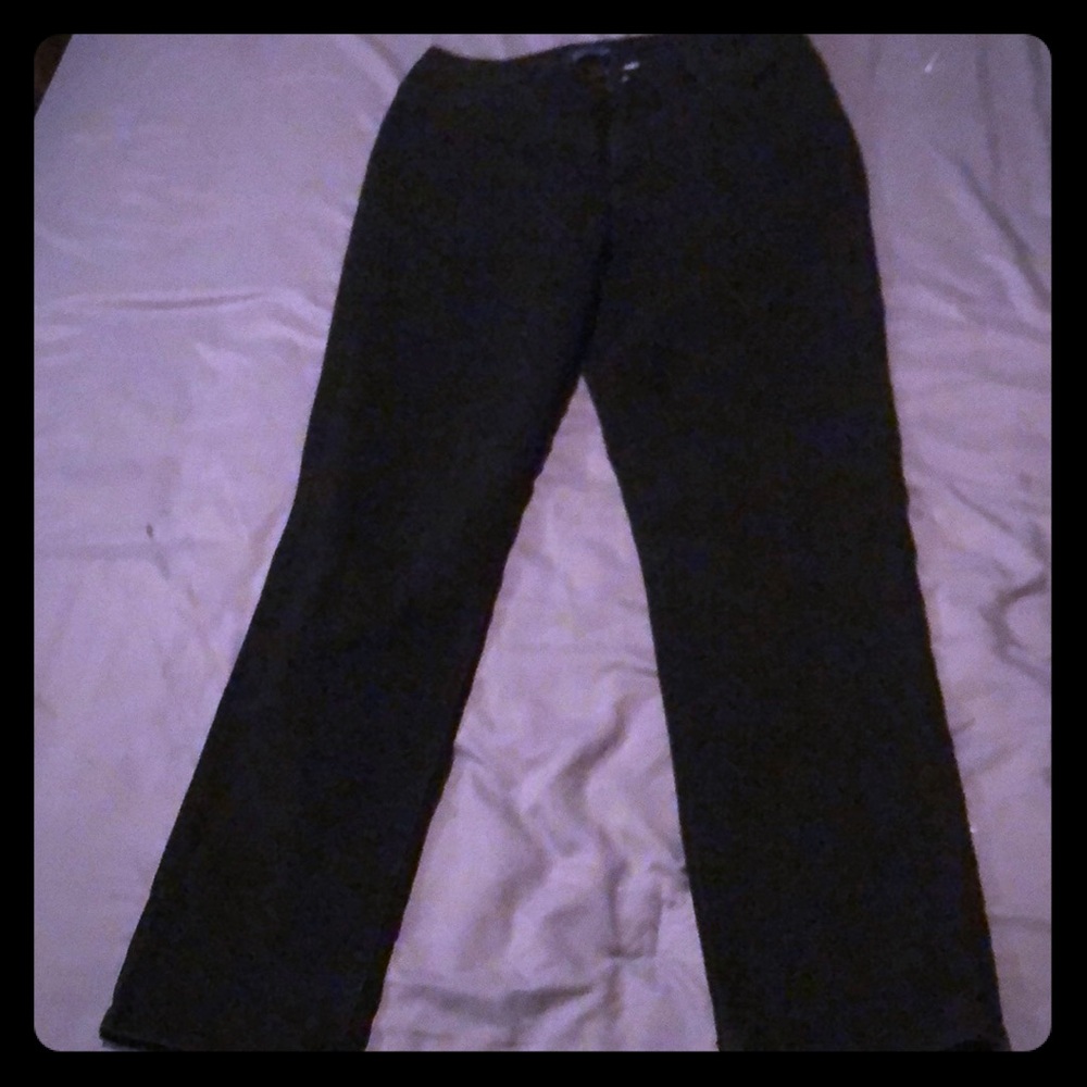 Size 10 black Bandolino Jeans